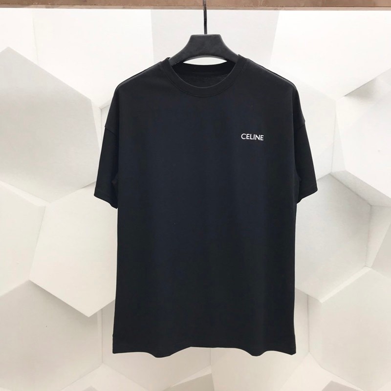 定番☆セリーヌ☆Tシャツ 偽物☆サントロペフロックコットン Cey32589