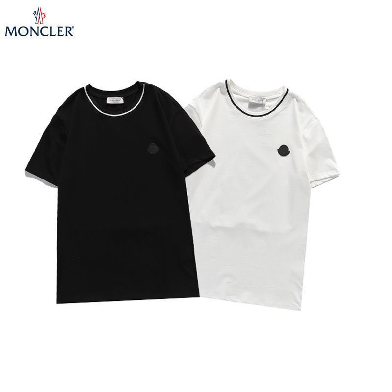 入手困難モンクレール ロゴマークTシャツ 偽物 mom33242