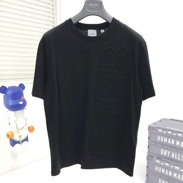 日本未入荷 バーバリー Tシャツ コピー ホースフェリー プリント コットン Bau97397