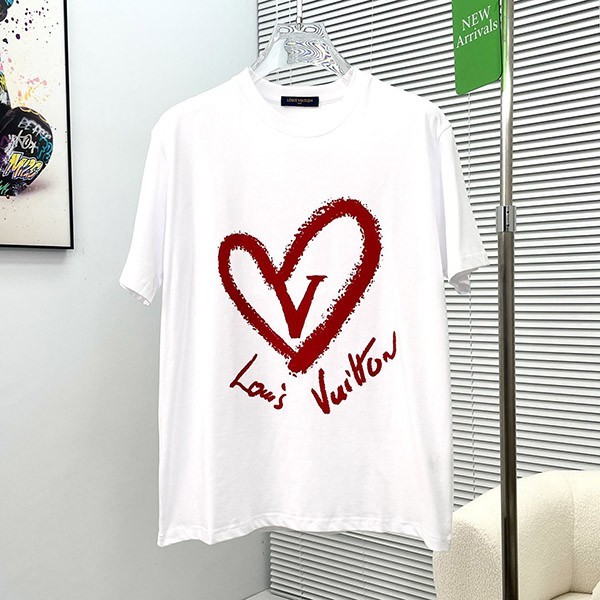 ☆超人気☆ルイヴィトン Tシャツ スーパーコピー コットン 2色 vum10034