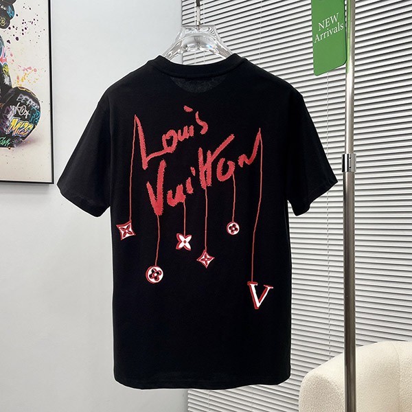 ☆超人気☆ルイヴィトン Tシャツ スーパーコピー コットン 2色 vum10034