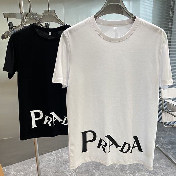 人気急上昇 プラダ☆ロゴ コットンTシャツ スーパーコピー pur38879