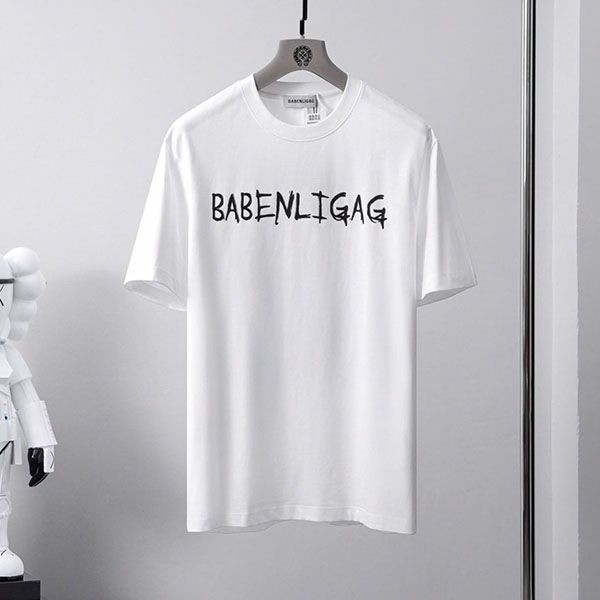 n級品 おすすめバレンシアガ メンズ LOGO ミディアムフィット Tシャツ スーパーコピー bac71279