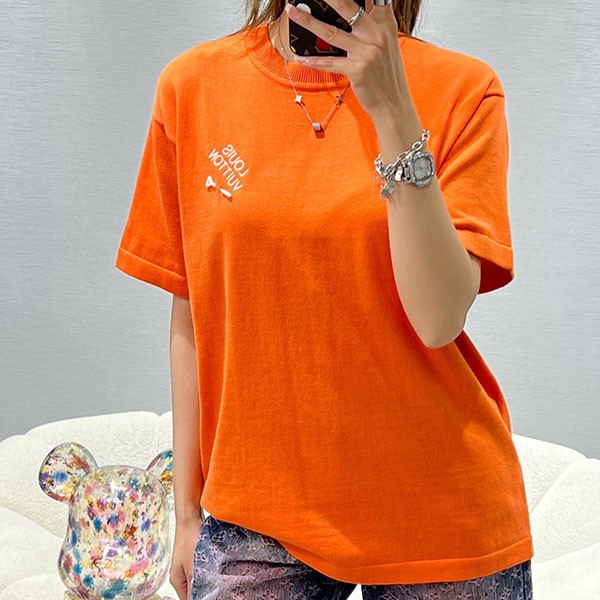 ルイヴィトン 偽物 シグネチャーショートスリーブTシャツ vuf77345